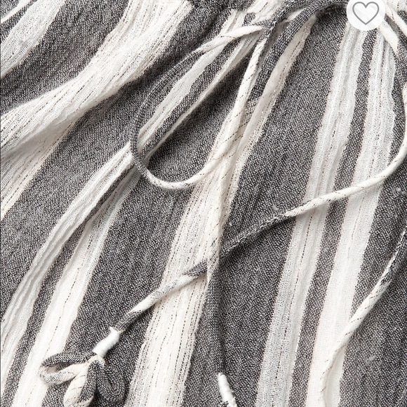 NEW • Joie • Merce Mini Dress Striped White Gray M - Picture 4 of 8